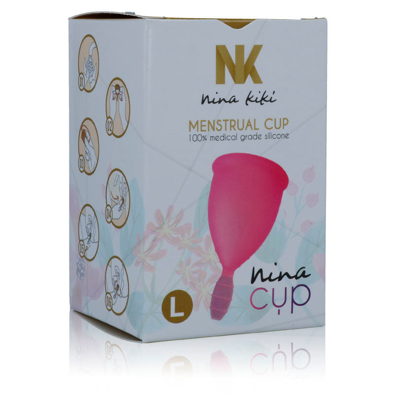 NINA KIKÍ - PINK MENSTRUATIONSCUP - GRÖSSE L