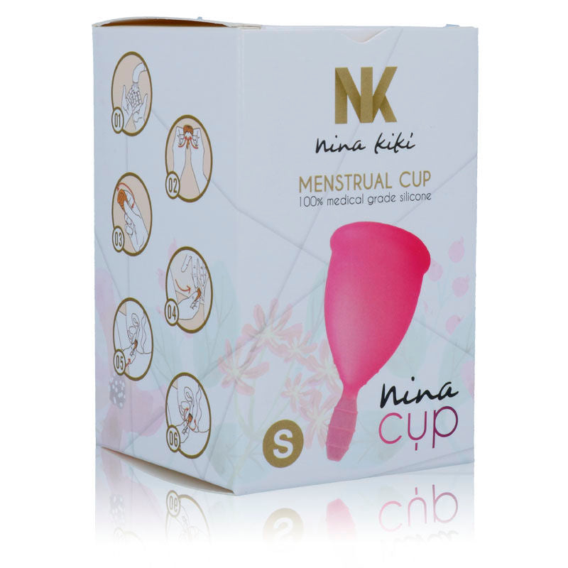 NINA KIKÍ - PINK MENSTRUATIONSCUP - GRÖSSE S