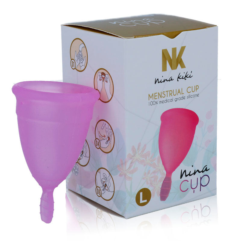 NINA KIKÍ - LILA MENSTRUATIONSCUP - GRÖSSE L