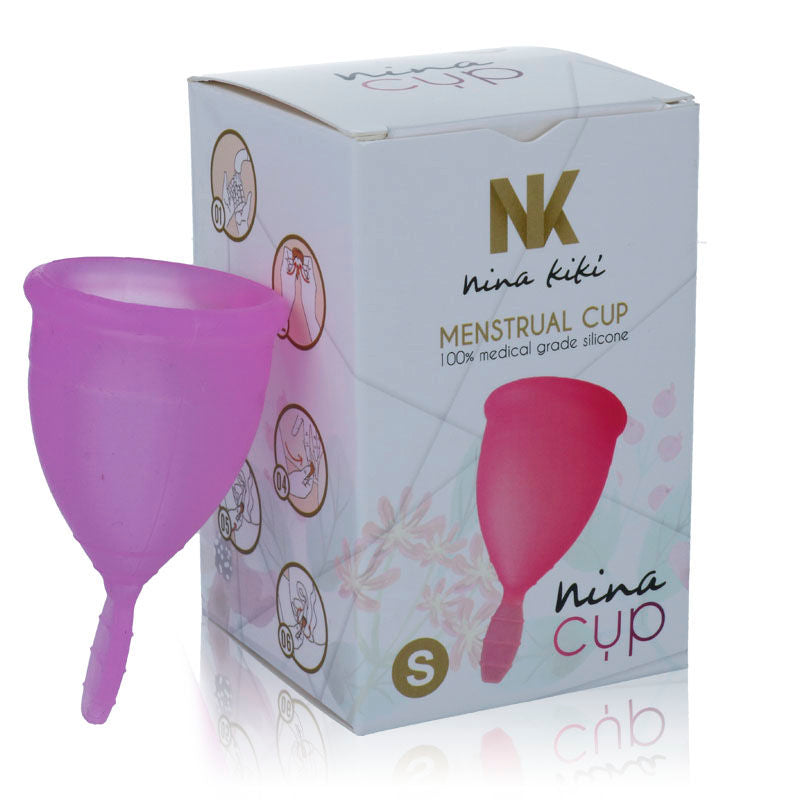 NINA KIKÍ - LILA MENSTRUATIONSCUP - GRÖSSE S