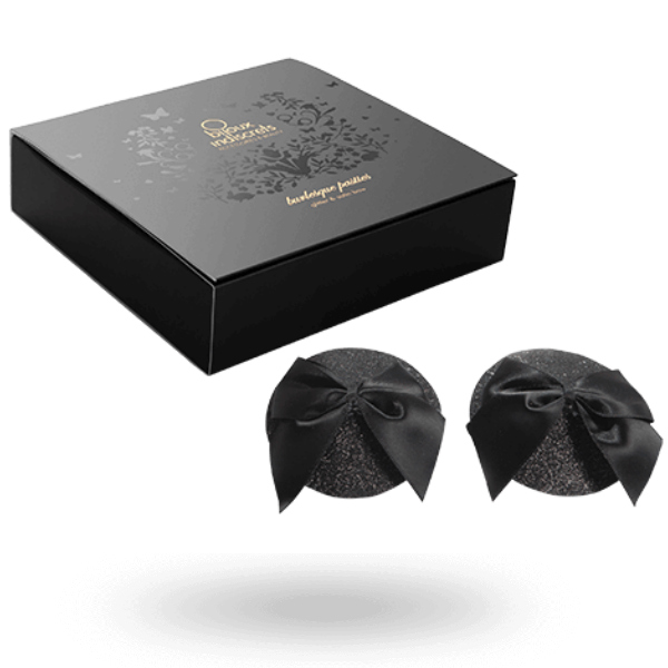 SCHMUCK - GLÄNZENDES, DURCHSICHTIGES BURLESKEN-ETUI MIT KNOTEN