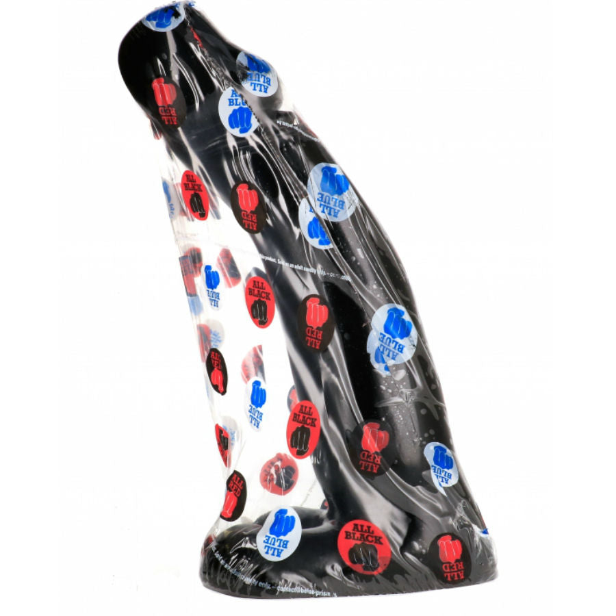 GANZ SCHWARZ - REALISTISCHER SCHWARZER FISTING-DILDO 29 CM