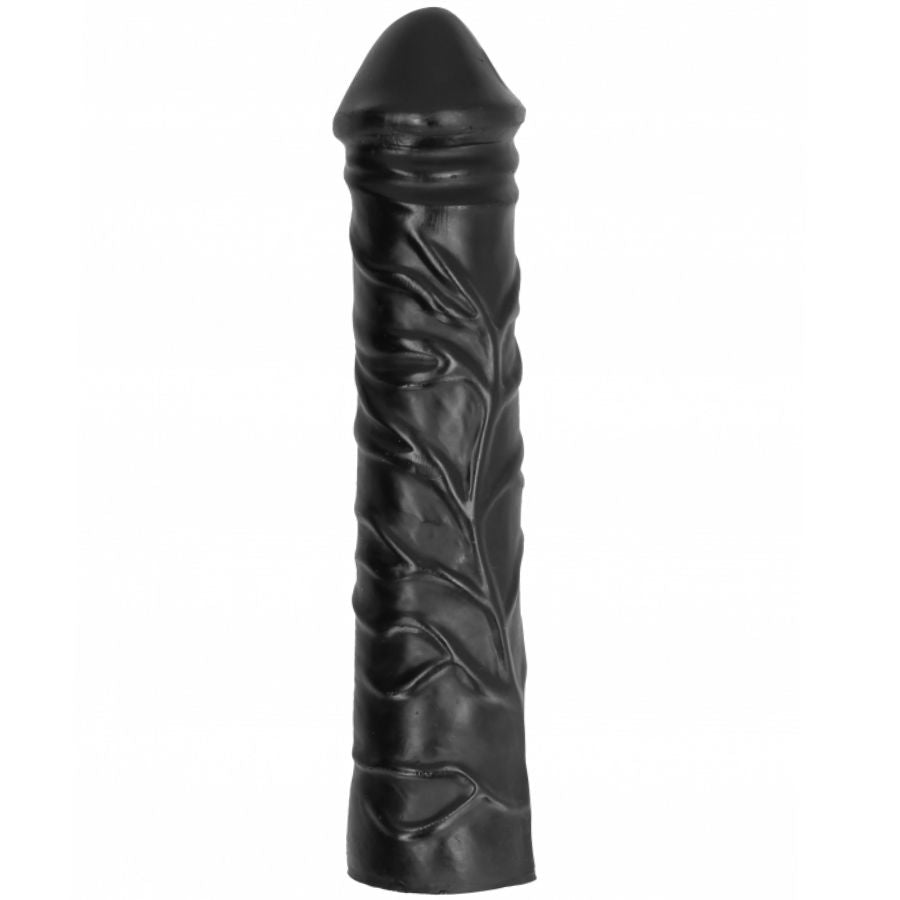 GANZ SCHWARZ - RIESIGER SOFT FISTING DILDO 32 CM