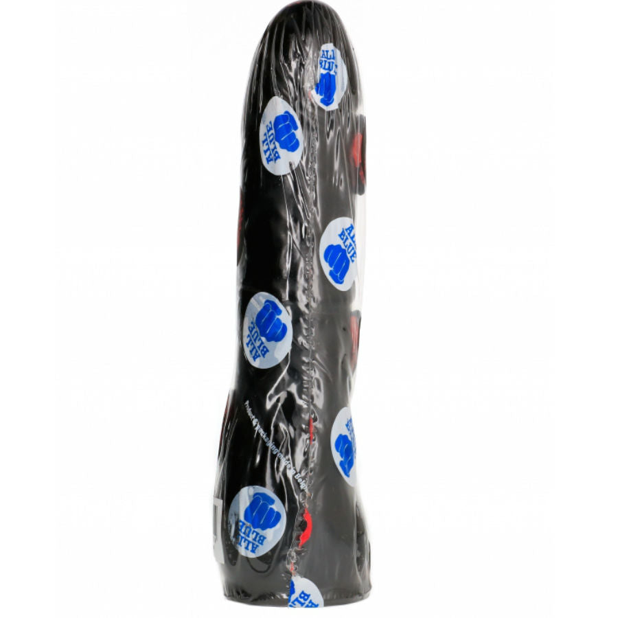 GANZ SCHWARZ - REALISTISCHER SCHWARZER DILDO 20 CM