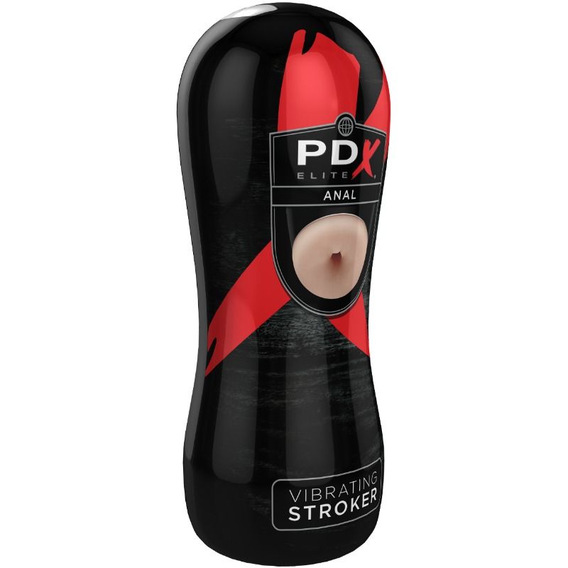 Masturbateur Anal Vibrant Stroker Elite Texture Réaliste - PDX
