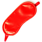 Rot gepolsterte Augen