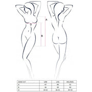 Akkie-Set für Damen, Disfraz Enfernera, L/XL