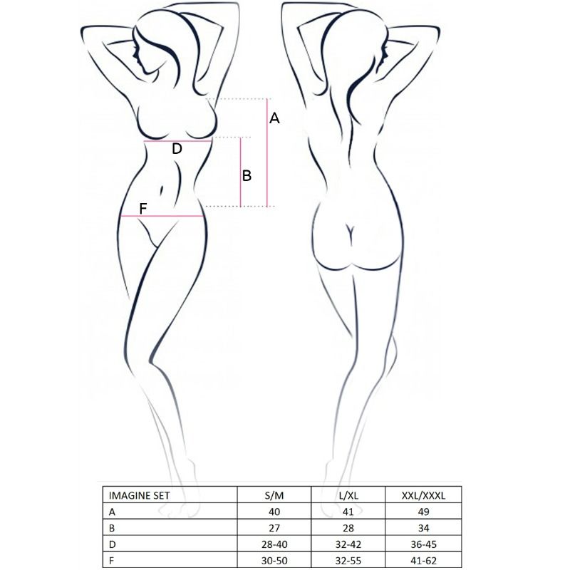 Damen Imagine Set Größe L/XL