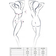 Ofelia-Set für Damen, Größe S/M