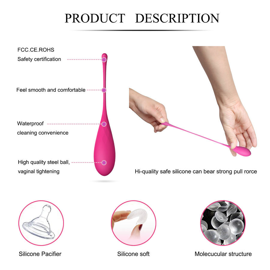 LESLIE – KEGEL FIT Beckenbodentrainingsset, 6-teilig