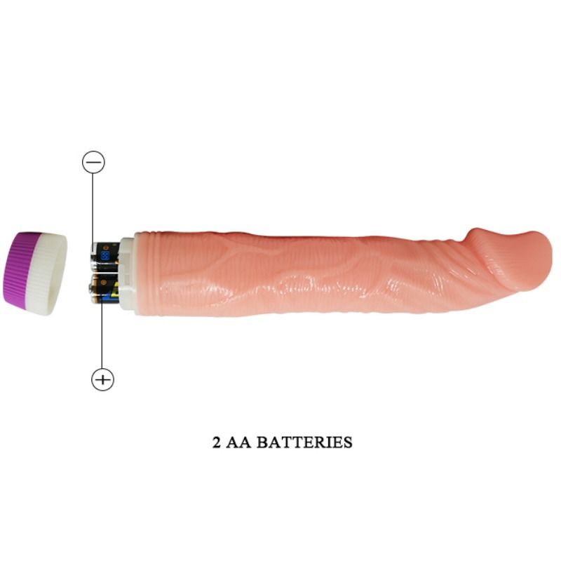 Realistischer Naturvibrator 22 cm