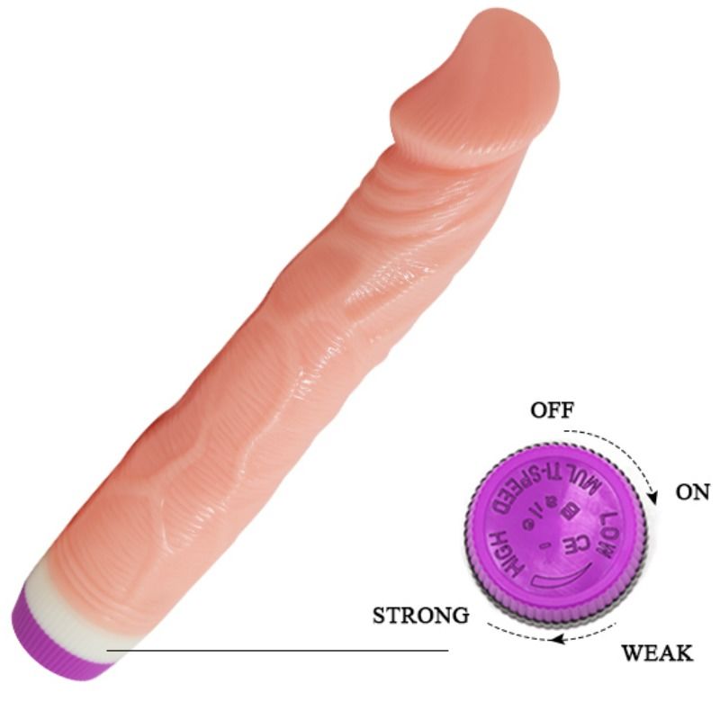 Realistischer Naturvibrator 22 cm