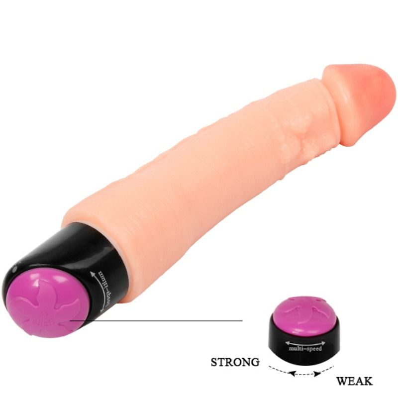 Flexibler realistischer Vibrator 25 cm