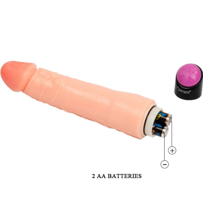 Flexibler realistischer Vibrator 25 cm