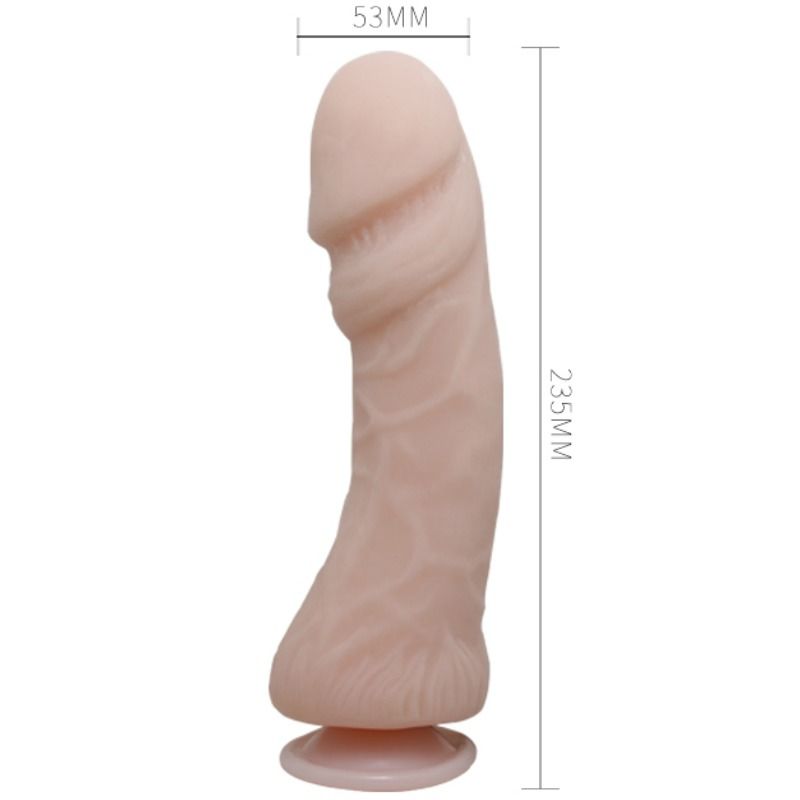 Der natürlich vibrierende große Penisdildo 23,5 cm