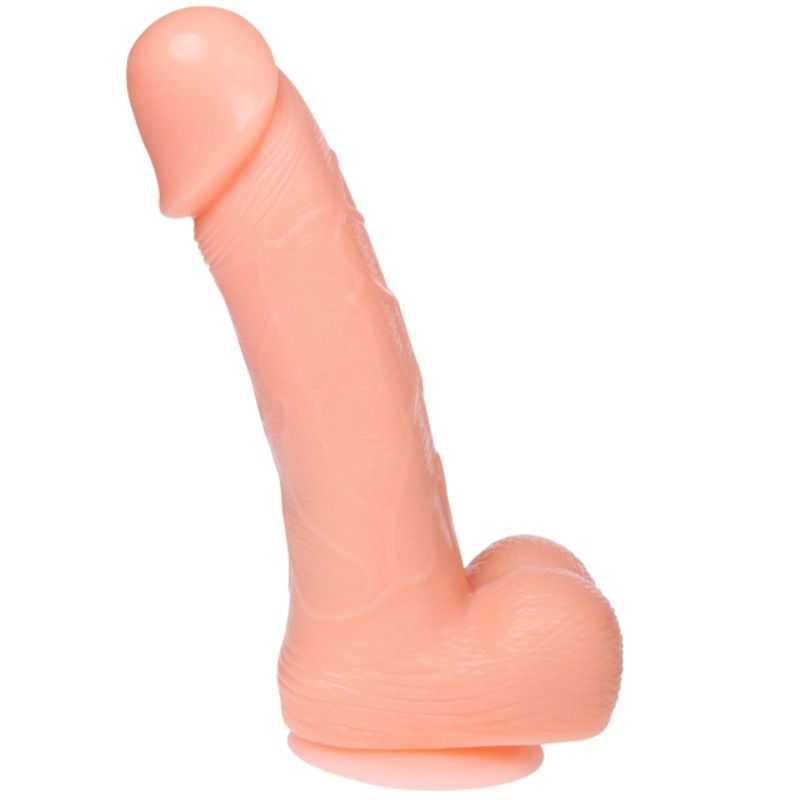 Realistischer Dildo Dong mit Vibration und Rotation 20 cm