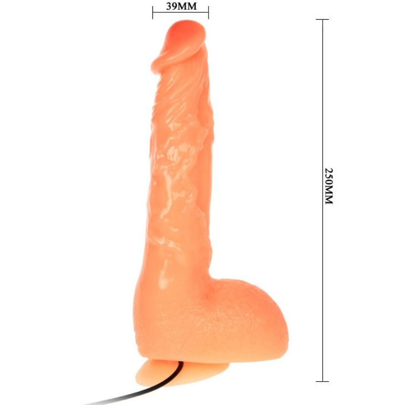 BAILE - VIBRIERENDER PENIS-DILDO MIT REALISTISCHEM VIBRATIONSGEFÜHL