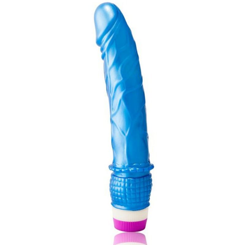 Waves of Pleasure Vibrator 23 cm Blau