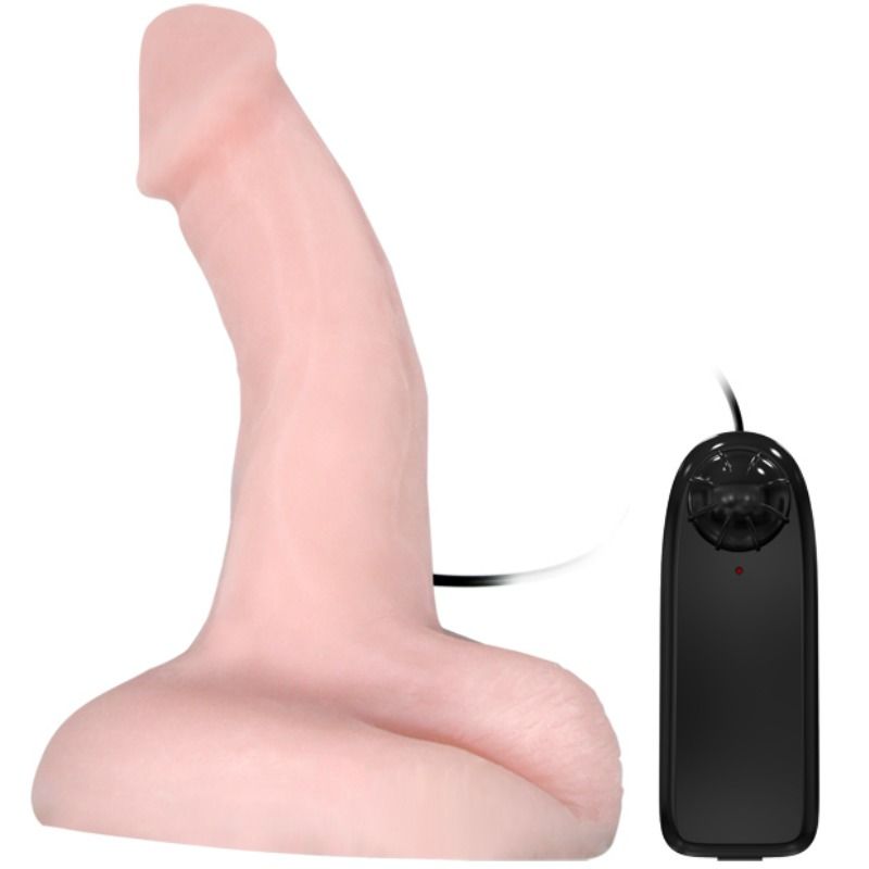 Realistischer Dildo mit beliebiger Vibration