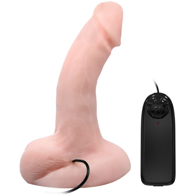 Realistischer Dildo mit beliebiger Vibration
