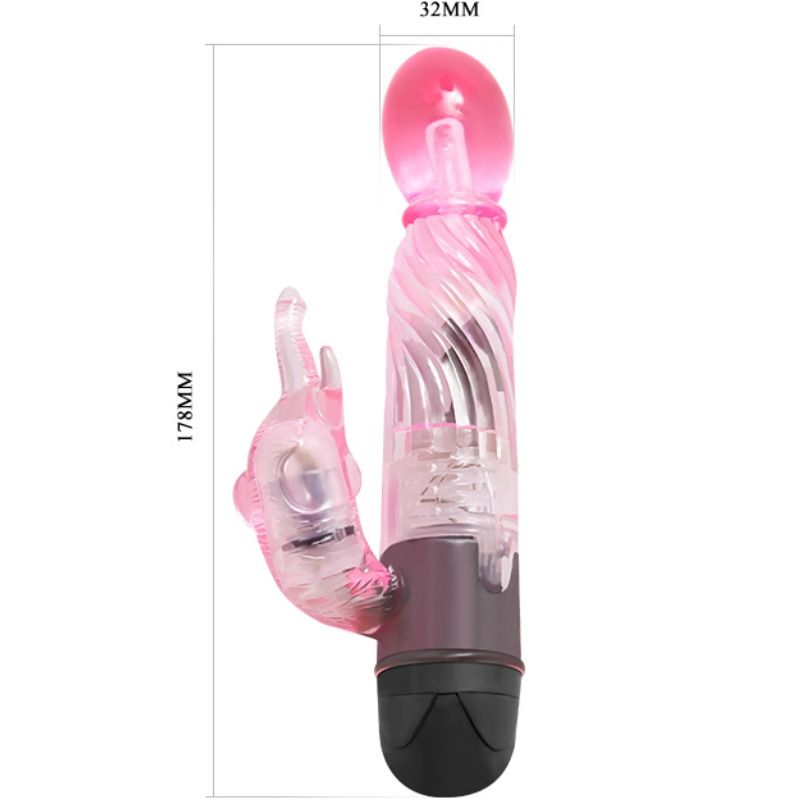 BAILE – EIN VIBRATOR FÜR LIEBHABER MIT ROSA HASE UND 10 MODI