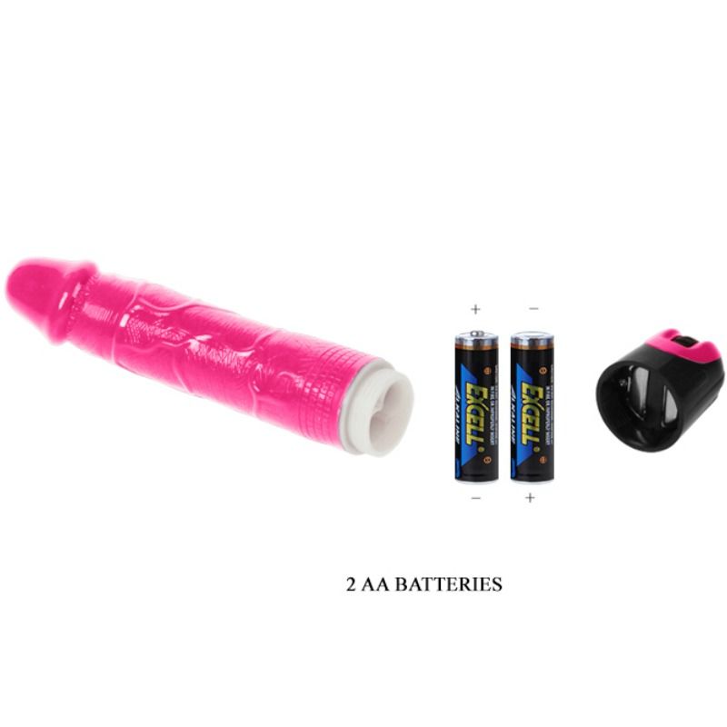 Rosafarbener Vibrator mit mehreren Geschwindigkeiten