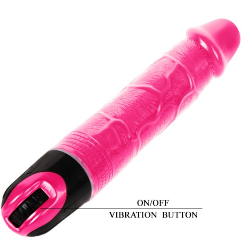 Rosafarbener Vibrator mit mehreren Geschwindigkeiten