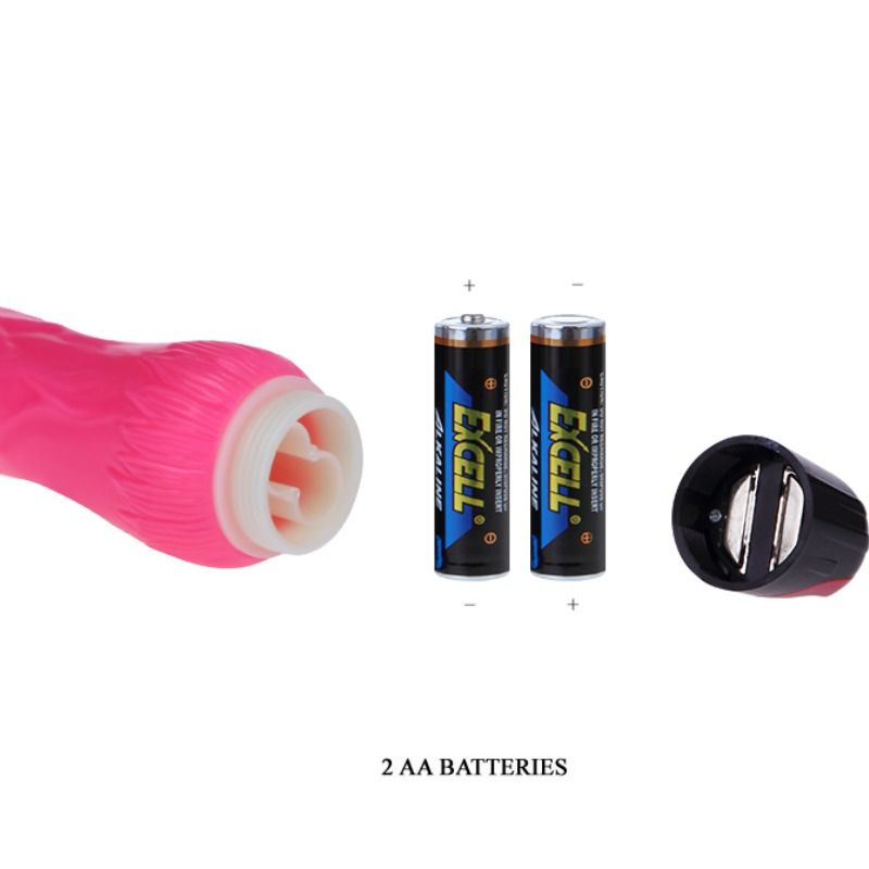 Daaply Pleasure – Rosa Vibrator mit mehreren Geschwindigkeiten