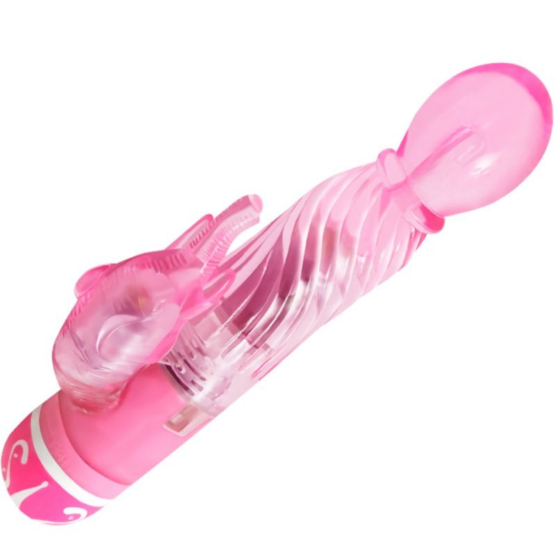 BAILE - VIBRATOR MIT MEHREREN GESCHWINDIGKEITSSTÄRKEN UND ROSA STIMULATOR