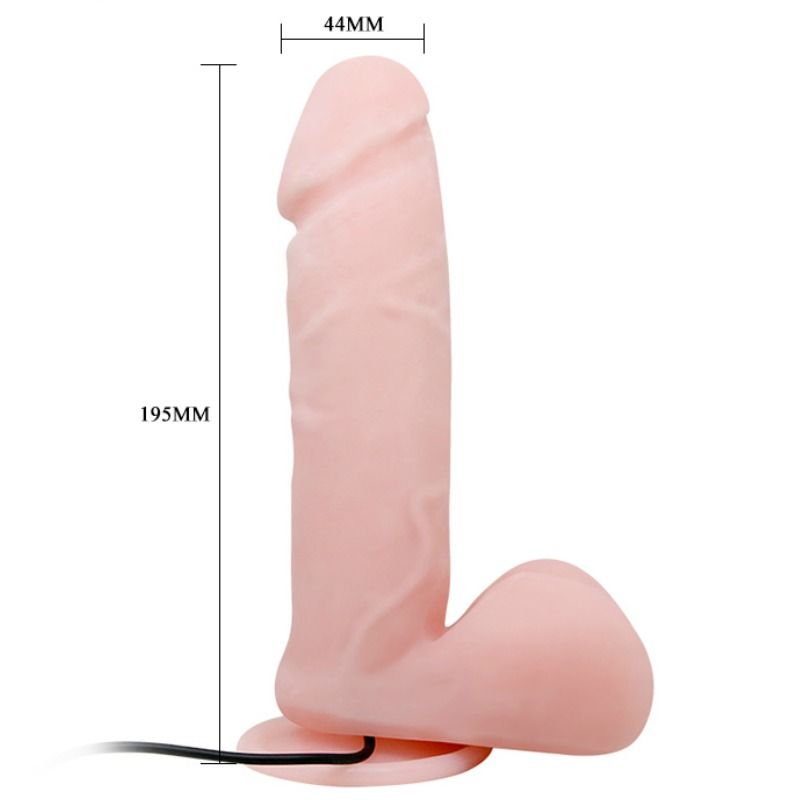 BAILE - REALISTISCHER OLIVER-VIBRATOR MIT ROTATIONSFUNKTION