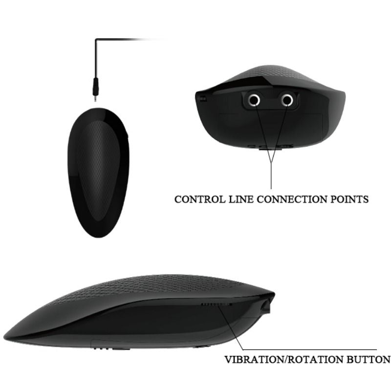 BAILE - REALISTISCHER OLIVER-VIBRATOR MIT ROTATIONSFUNKTION