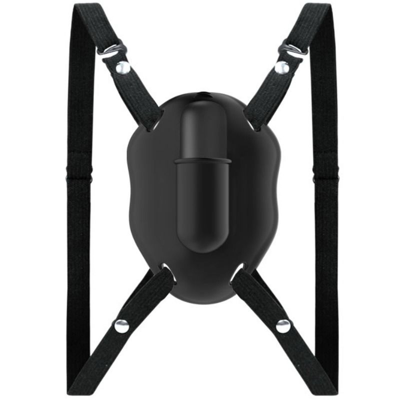 Strap-on mit vibrierender Patronenhülse