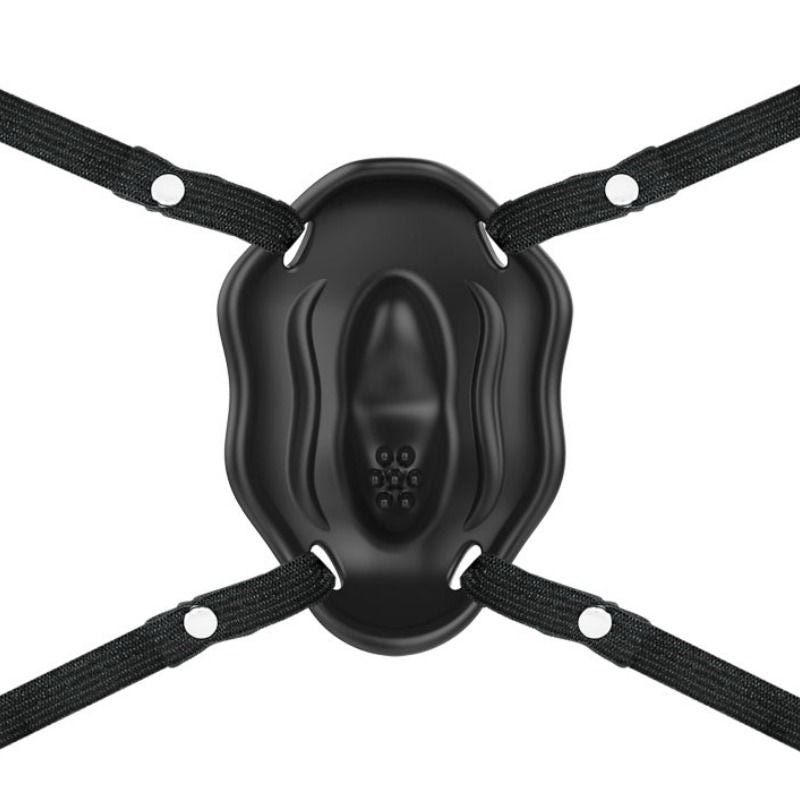 Strap-on mit vibrierender Patronenhülse