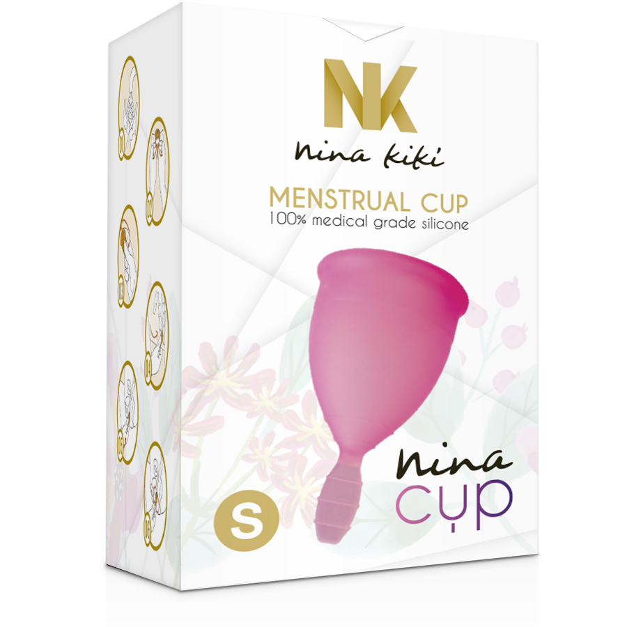 NINA KIKÍ - PINK MENSTRUATIONSCUP - GRÖSSE S