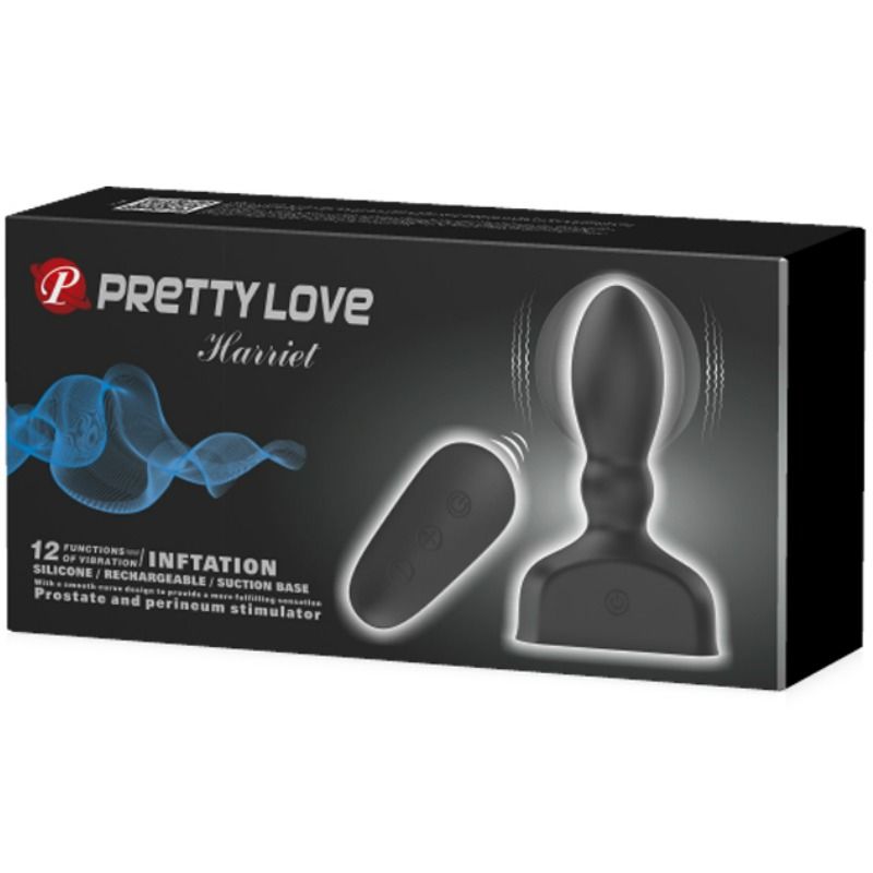 PRETTY LOVE - MARIEL PROSTATA- UND AUFBLASBARER VIBRATOR