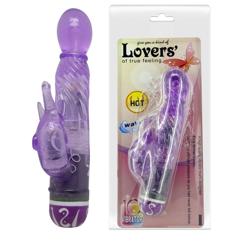BAILE - VIBRATOR MIT MEHREREN GESCHWINDIGKEITEN UND LILA-STIMULATOR