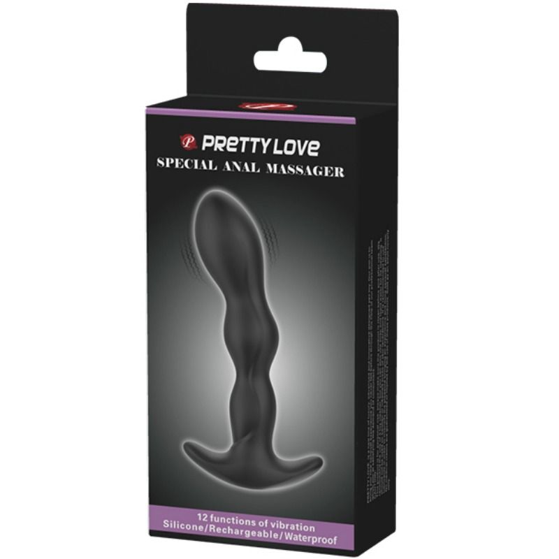 PRETTY LOVE - ANALMASSAGER MIT 12 VIBRATIONSMODI