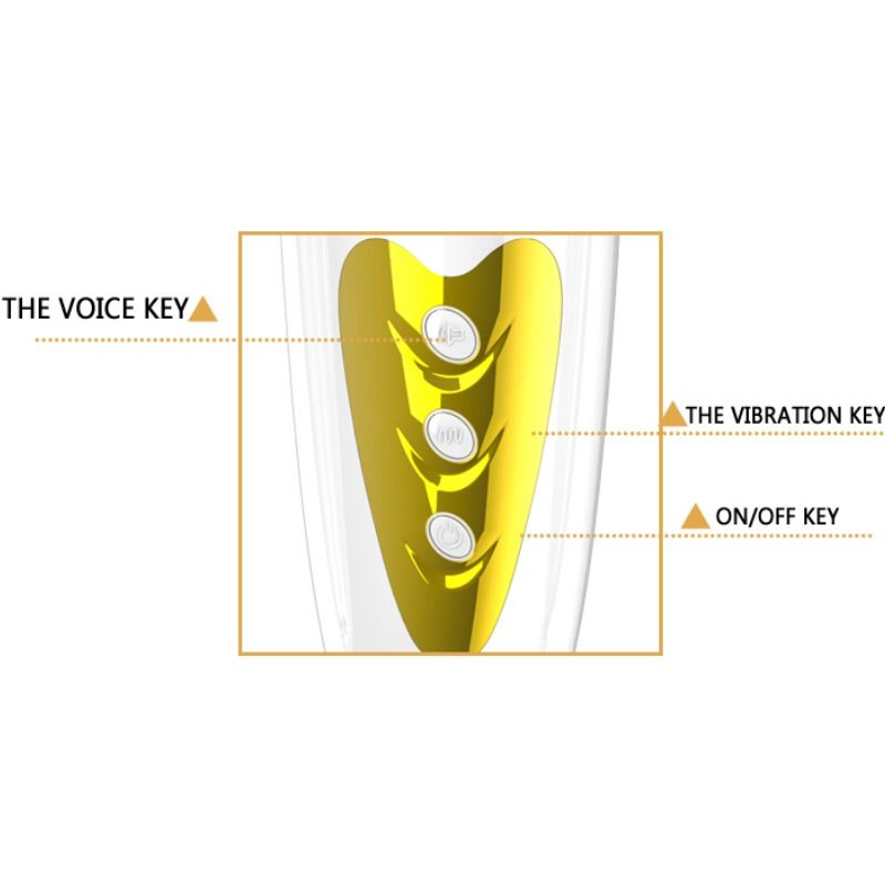 Sally Masturbator mit Vibration und Sound