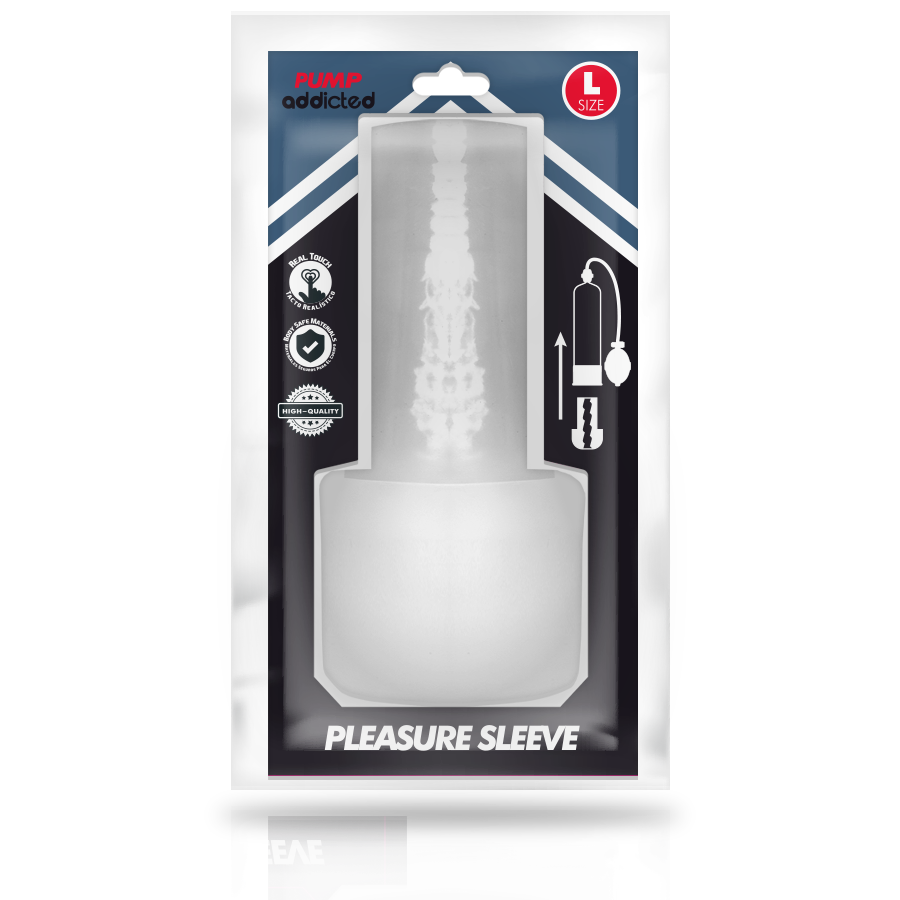 PUMP ADDICTED - PLEASURE SLEEVE MASTURBATOR GRÖSSE L