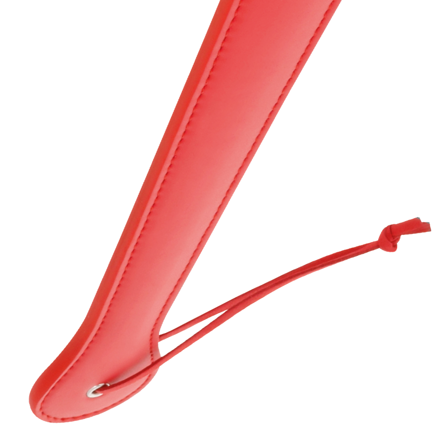 DUNKELHEIT - ROTES FETISCH-PADDLE 48 CM
