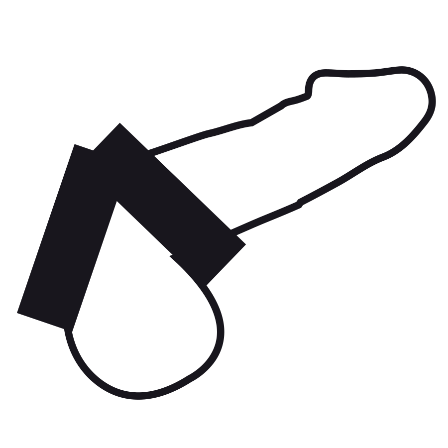 Flexibler Doppel-Penisring