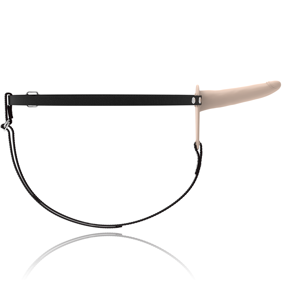 Fleischfarbener Silikonvibrator 15 cm