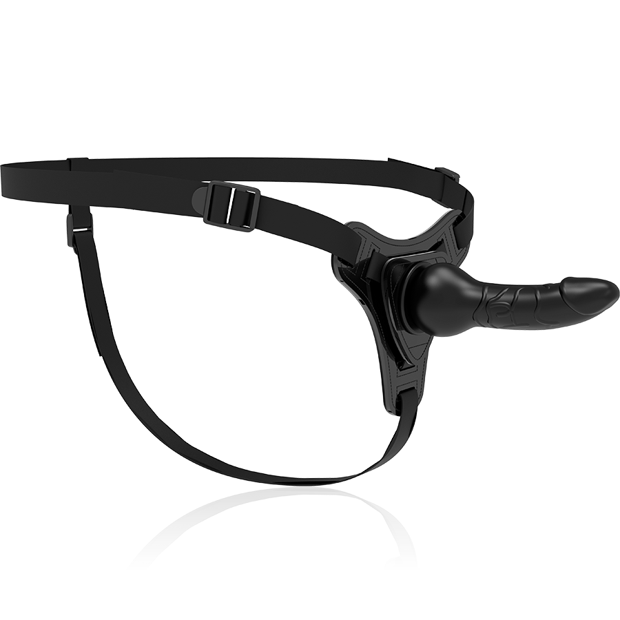 Realistisches schwarzes Silikon 16 cm