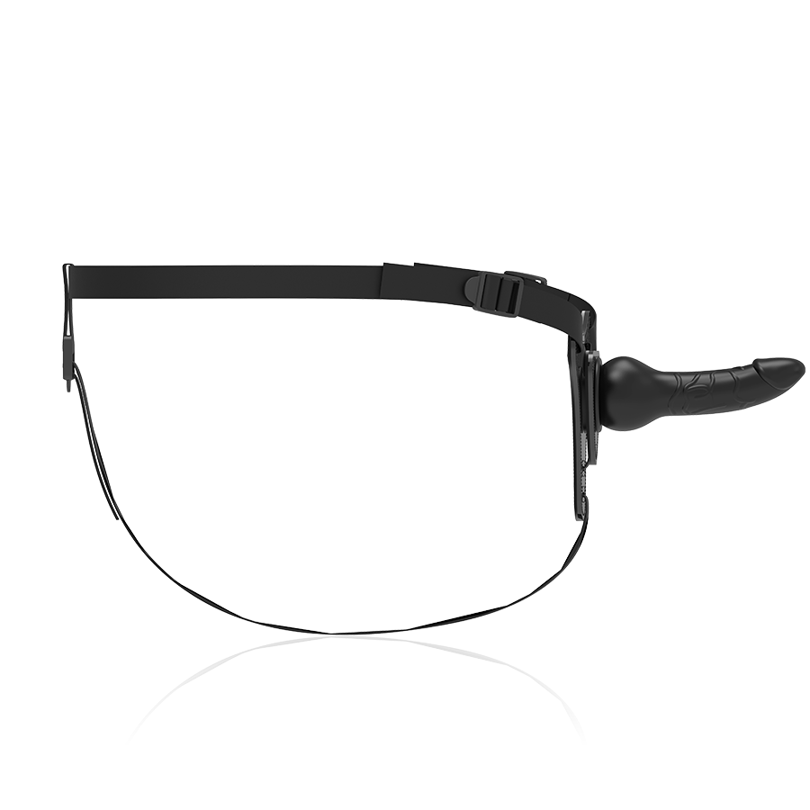 Realistisches schwarzes Silikon 16 cm