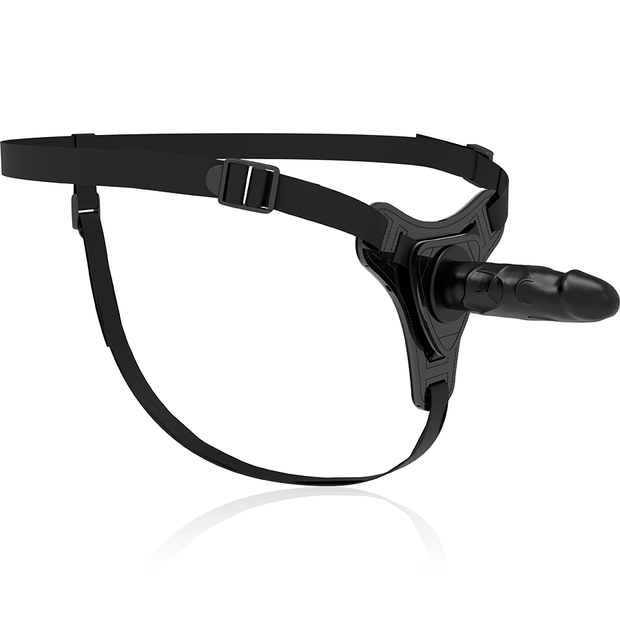 Realistisches schwarzes Silikon 15 cm