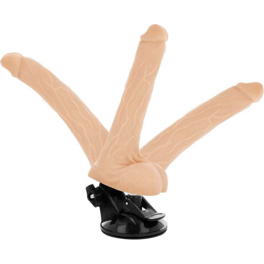 BASECOCK – Beweglicher Vibrator mit Fernbedienung, Schwarz, 18,5 cm x 4 cm