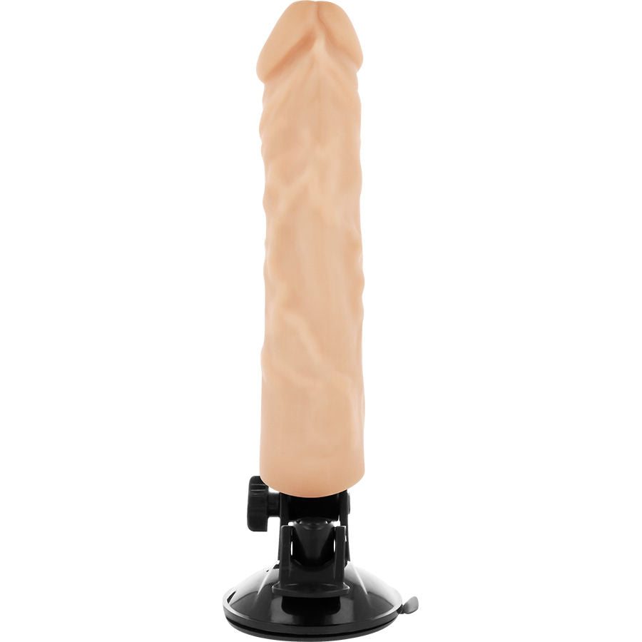 BASECOCK – REALISTISCHER VIBRATOR MIT FERNBEDIENUNG, SCHWARZ, 21 CM – O – 4 CM