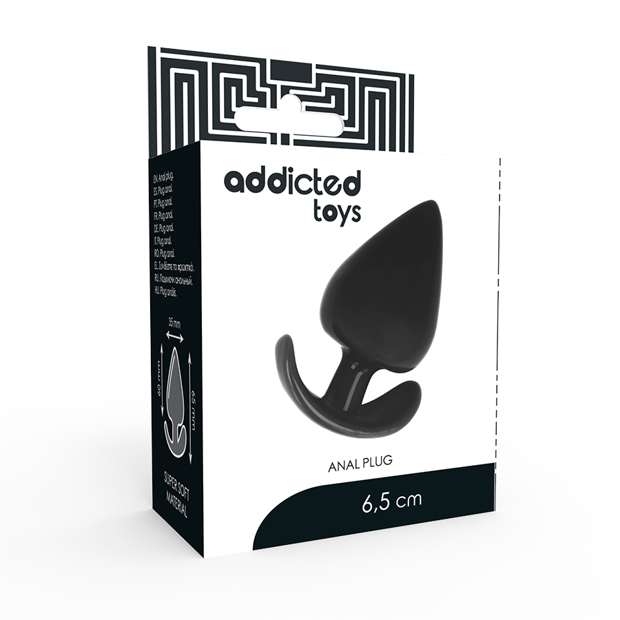 Plug Anal TPR Double Densité 4 Tailles Étanche - Addicted Toys