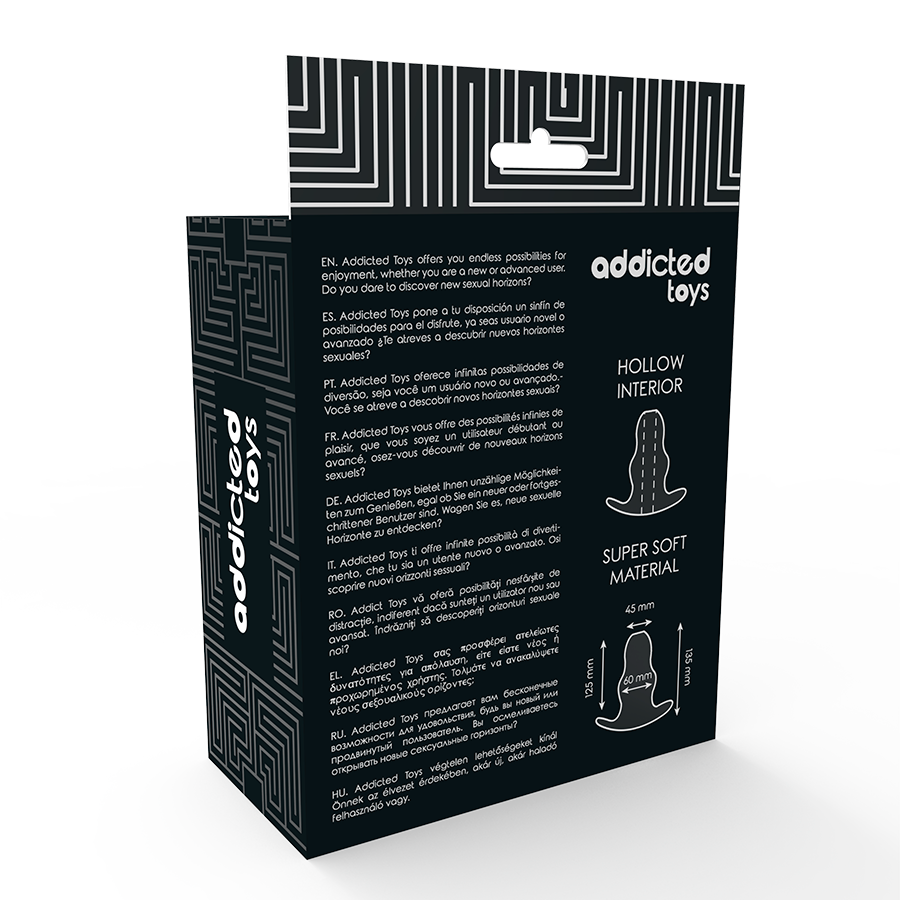 ADDICTED TOYS - GROSSER ANALDILATOR 13 CM - TRANSPARENT