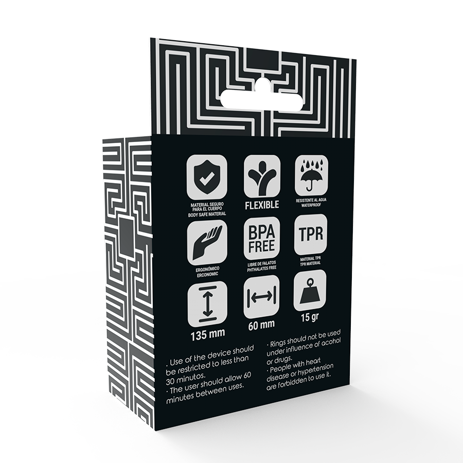 Penisring-Set - Geräuchert